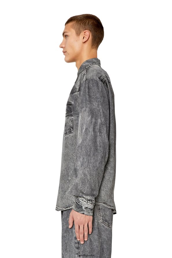 Diesel s-gils-dnm мъже FTRH4D315 облекло тъмно сив