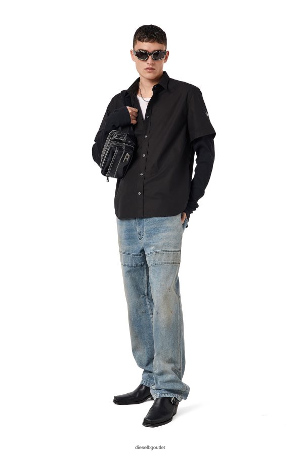 Diesel s-marley-a мъже FTRH4D335 облекло черен