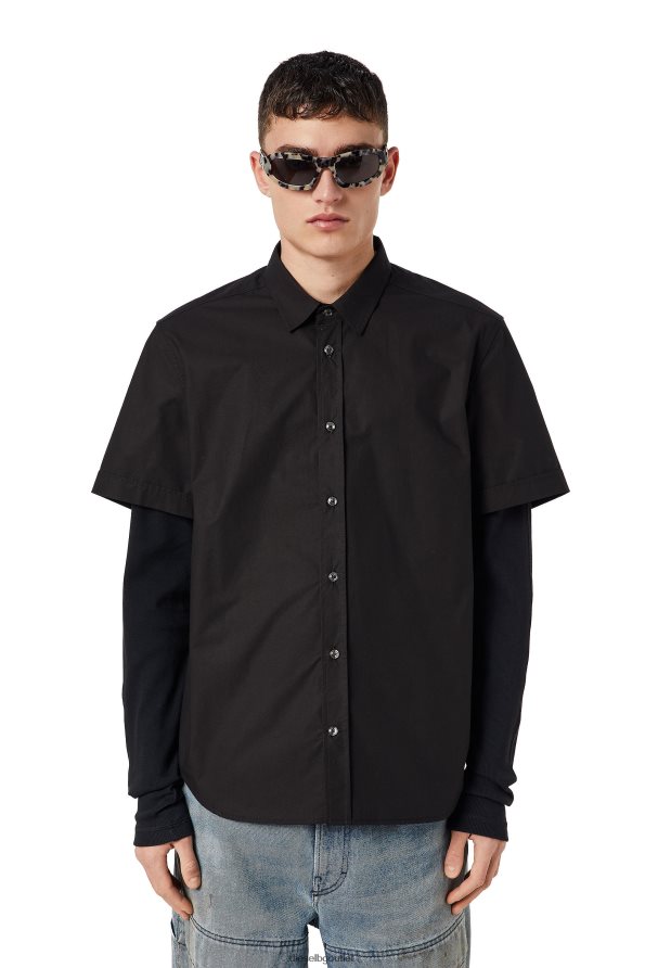 Diesel s-marley-a мъже FTRH4D335 облекло черен