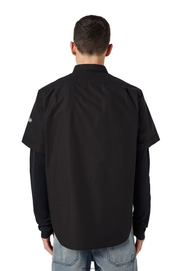 Diesel s-marley-a мъже FTRH4D335 облекло черен