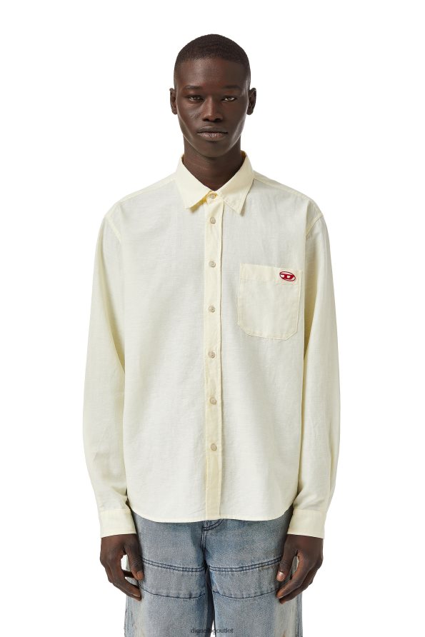 Diesel s-umbe мъже FTRH4D310 облекло бяло