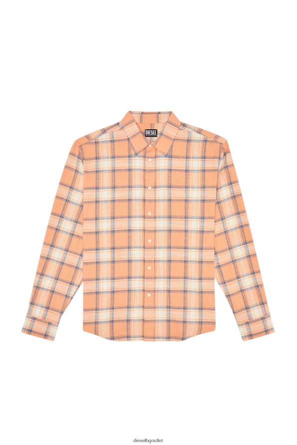 Diesel s-umbe-check-n мъже FTRH4D313 облекло розово/бяло