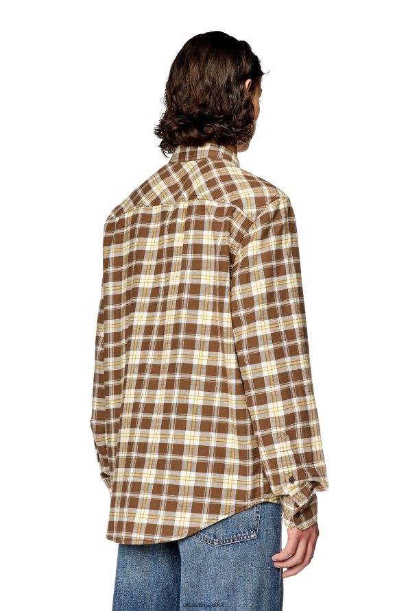 Diesel s-umbe-проверка-nw мъже FTRH4D294 облекло кафяво/бежово