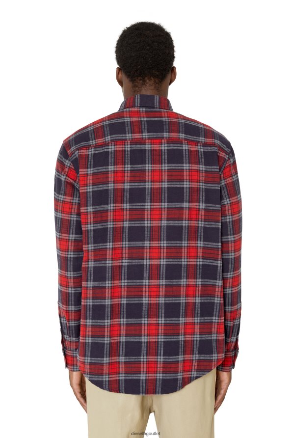 Diesel s-umbe-проверка-nw мъже FTRH4D304 облекло червено/синьо