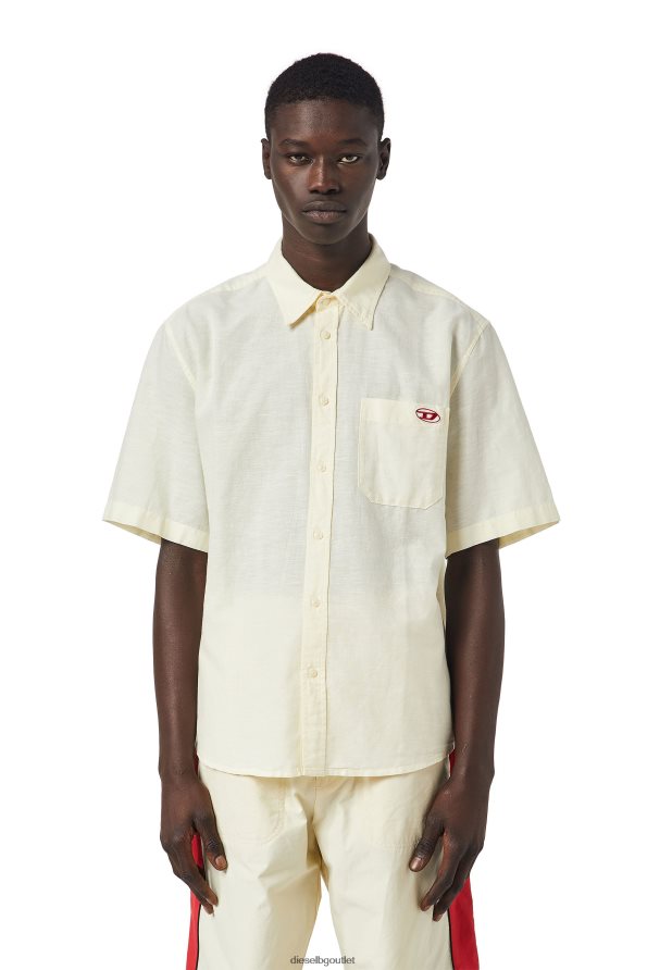 Diesel s-umbe-ssl мъже FTRH4D325 облекло бяло