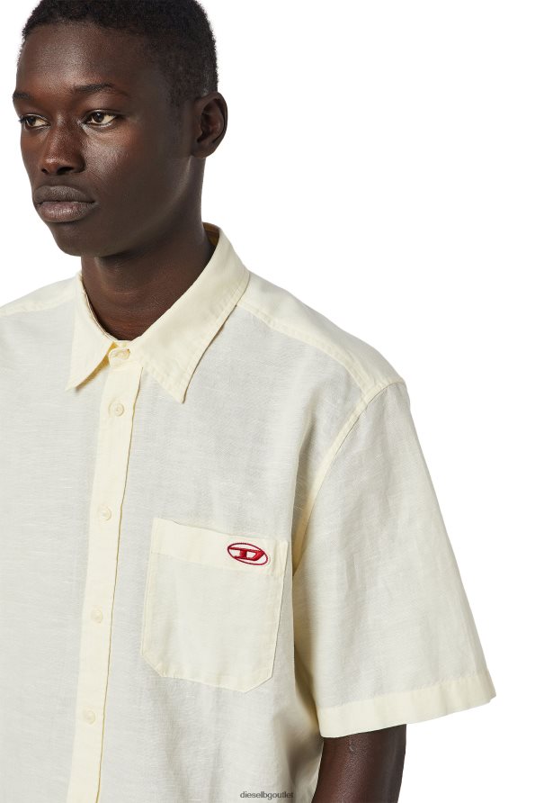 Diesel s-umbe-ssl мъже FTRH4D325 облекло бяло