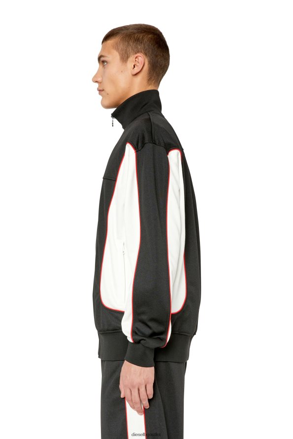 Diesel с-релик мъже FTRH4D154 облекло бял черен