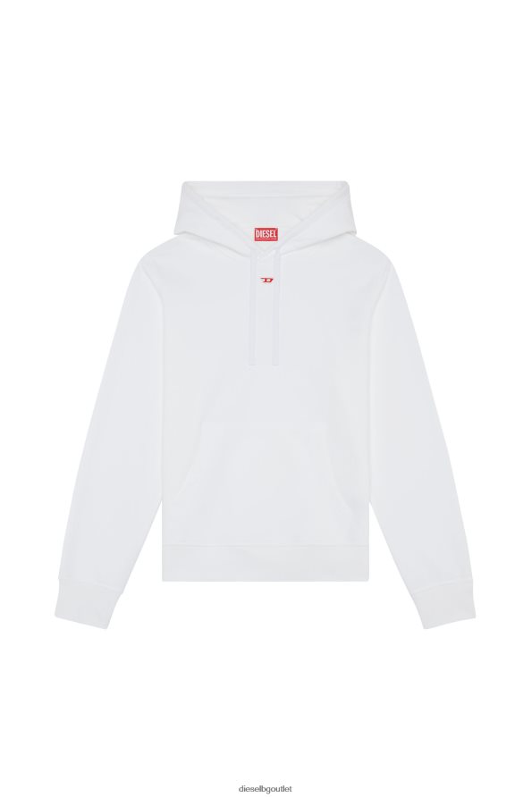 Diesel s-ginn-hood-d мъже FTRH4D113 облекло бяло