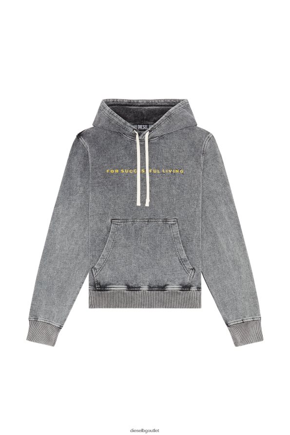 Diesel s-ginn-hood-e1 мъже FTRH4D100 облекло сиво