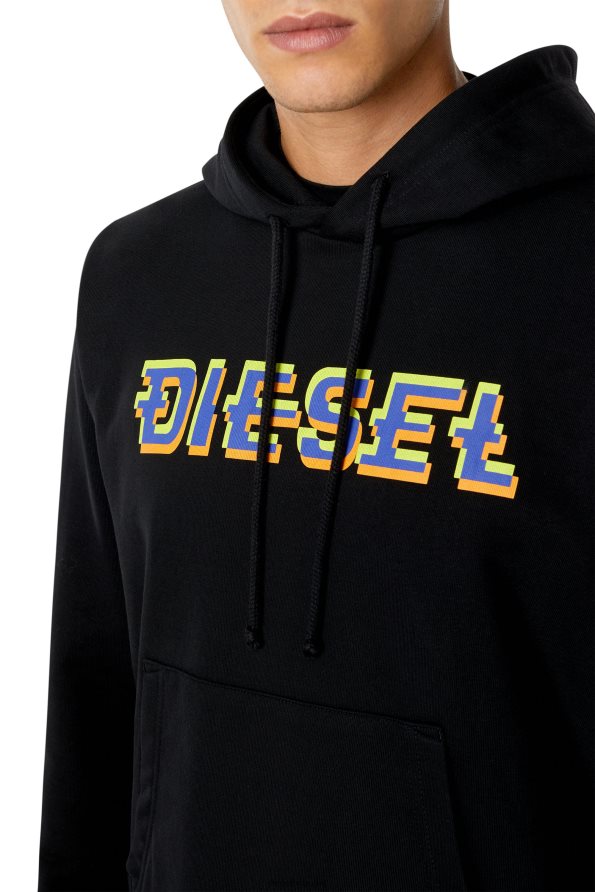 Diesel s-ginn-hood-k27 мъже FTRH4D98 облекло черен