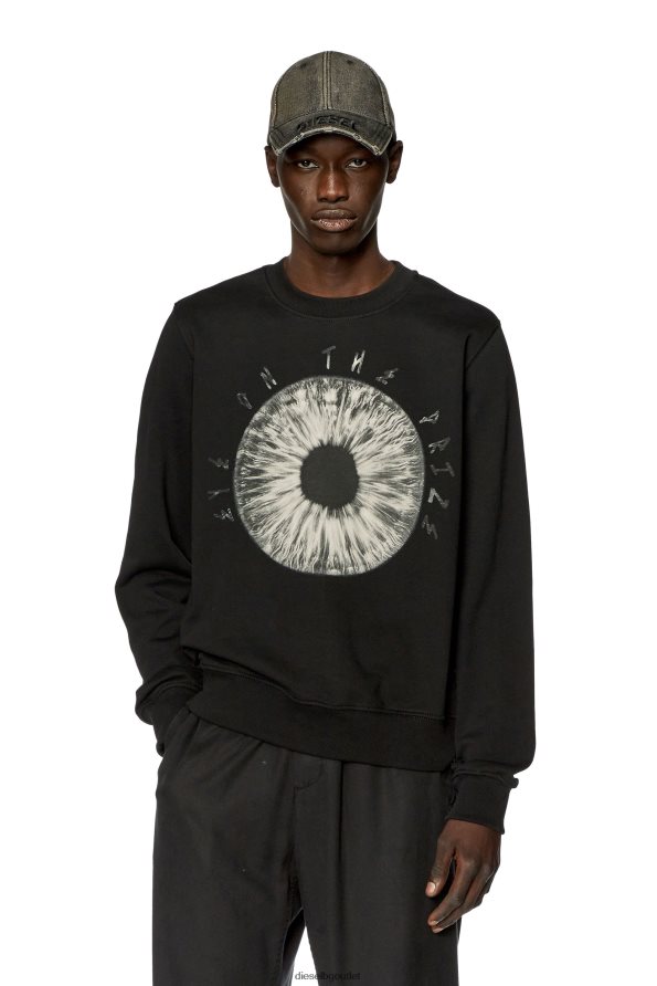 Diesel s-ginn-l5 мъже FTRH4D138 облекло черен