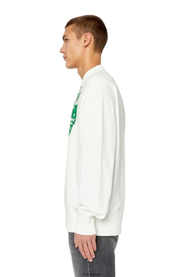 Diesel s-mackis-g1 мъже FTRH4D109 облекло бяло