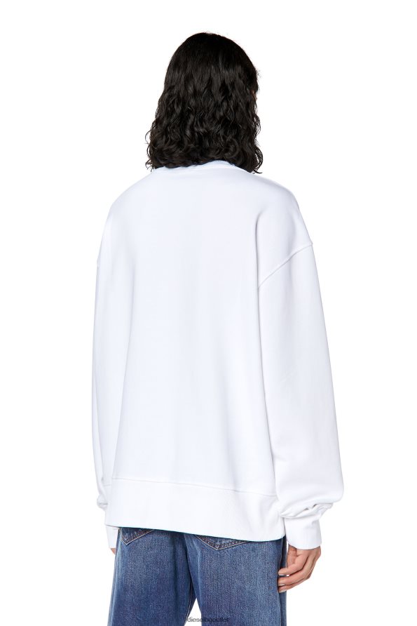 Diesel s-macs-divstroyed мъже FTRH4D160 облекло бяло