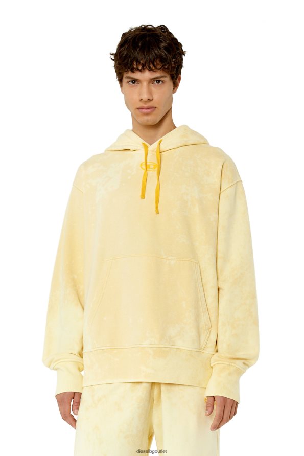 Diesel s-macs-hood-g2 мъже FTRH4D111 облекло жълто