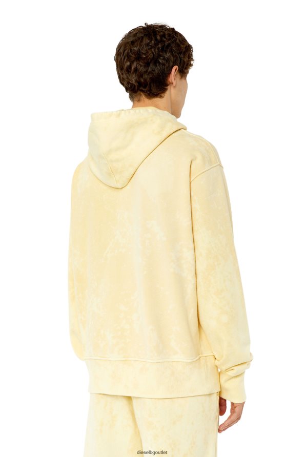 Diesel s-macs-hood-g2 мъже FTRH4D111 облекло жълто