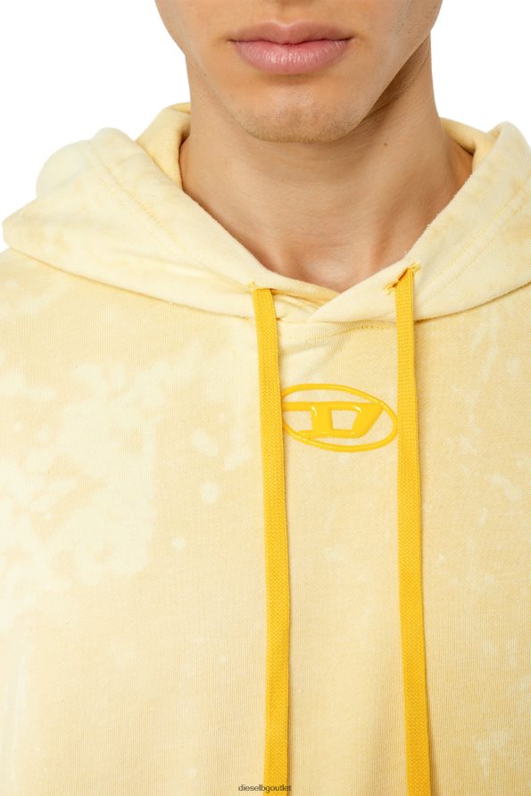 Diesel s-macs-hood-g2 мъже FTRH4D111 облекло жълто