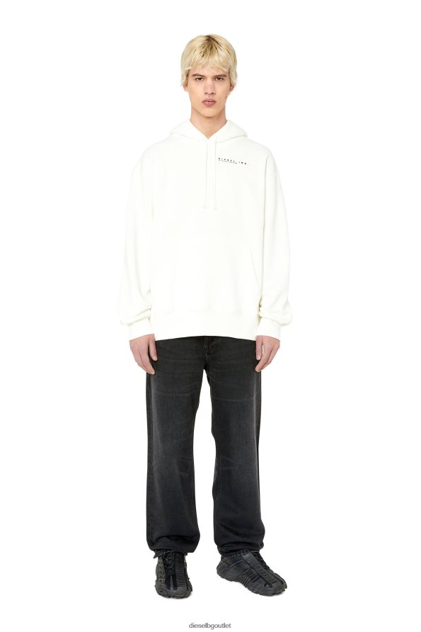 Diesel s-macs-hood-g3 мъже FTRH4D106 облекло бяло