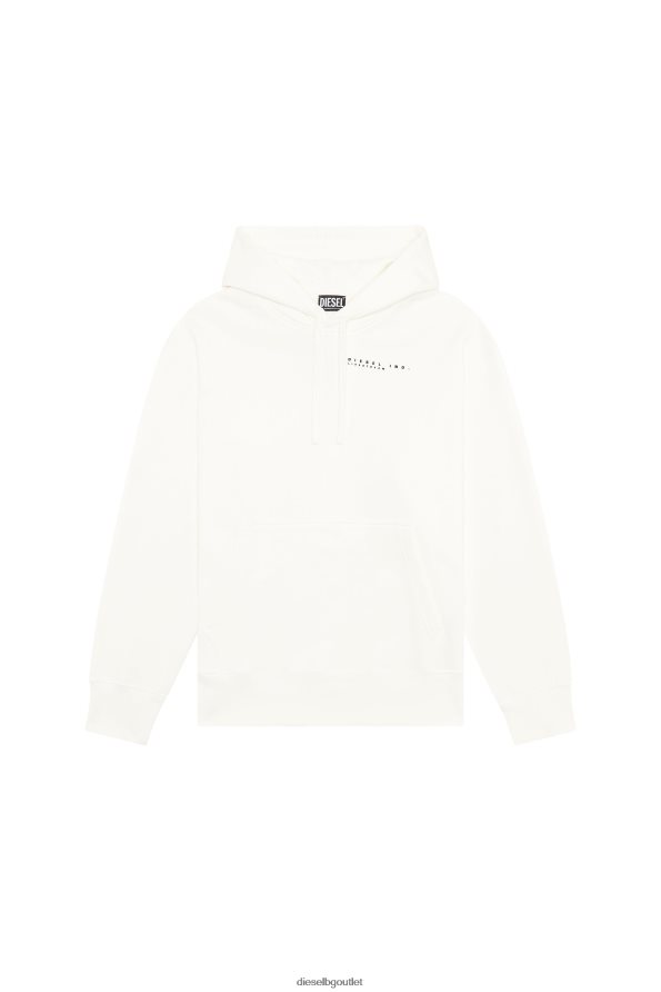 Diesel s-macs-hood-g3 мъже FTRH4D106 облекло бяло