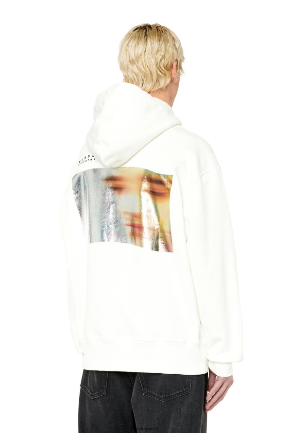 Diesel s-macs-hood-g3 мъже FTRH4D106 облекло бяло