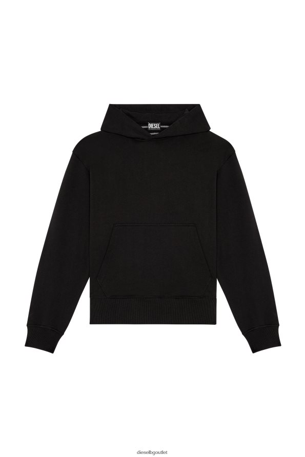 Diesel s-macs-hood-megoval мъже FTRH4D125 облекло черен