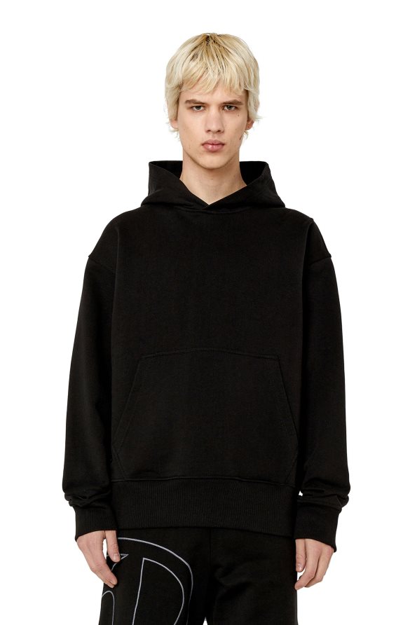 Diesel s-macs-hood-megoval мъже FTRH4D125 облекло черен