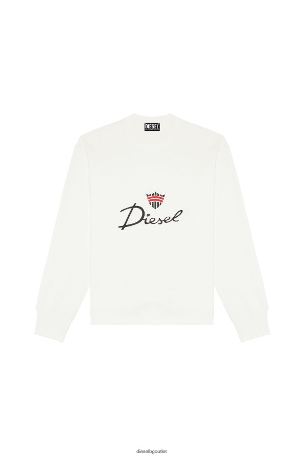 Diesel s-macsless мъже FTRH4D102 облекло бяло