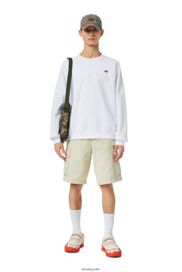 Diesel s-rob-doval-pj мъже FTRH4D148 облекло бяло