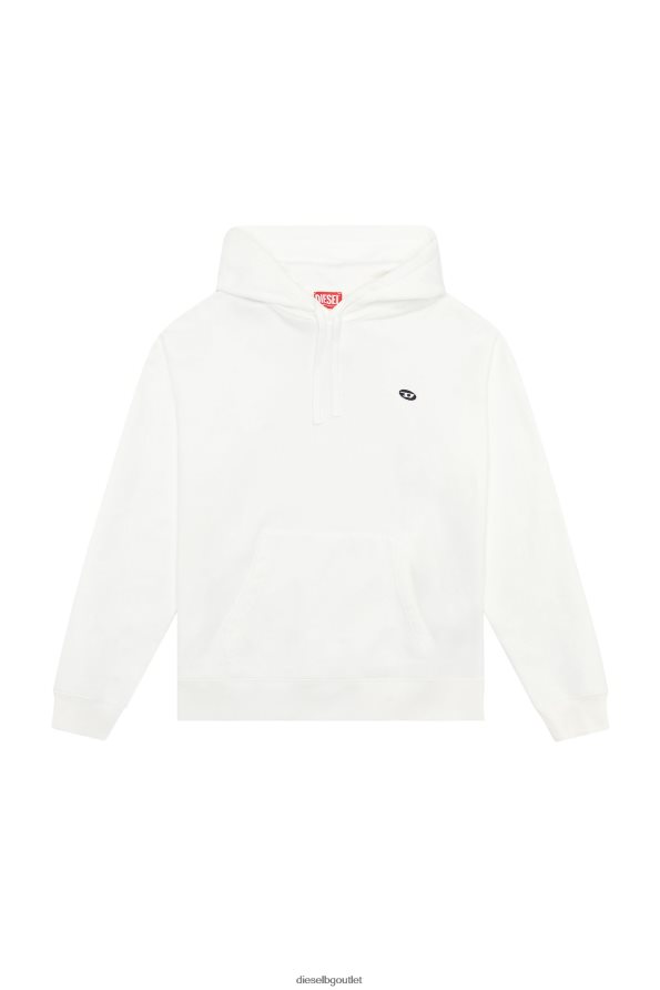 Diesel s-rob-hood-doval-pj мъже FTRH4D147 облекло бяло