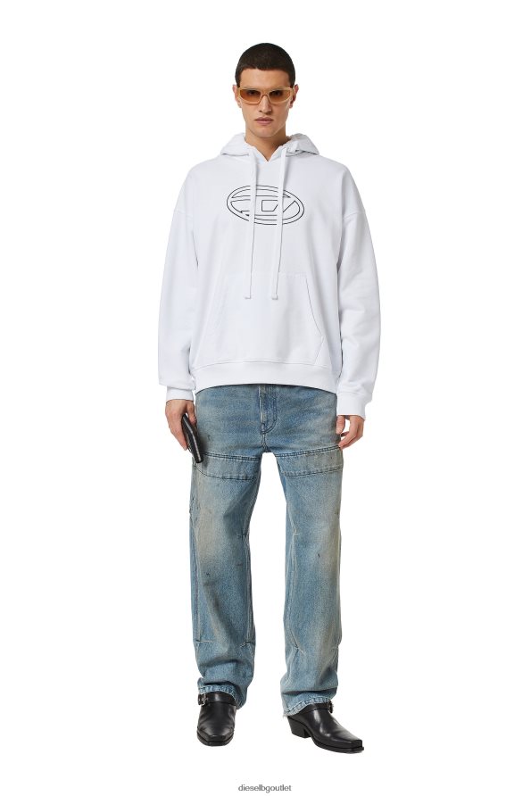 Diesel s-ummer-bigoval мъже FTRH4D151 облекло бяло