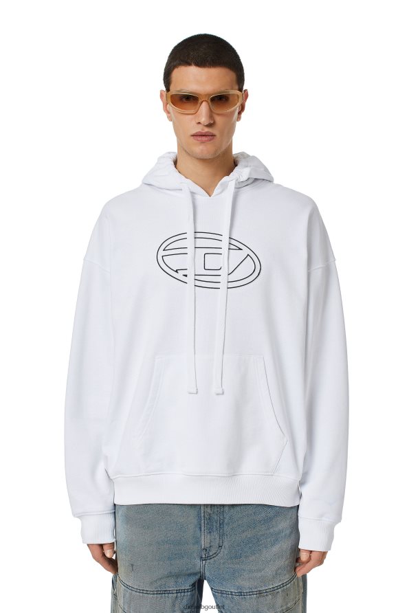 Diesel s-ummer-bigoval мъже FTRH4D151 облекло бяло