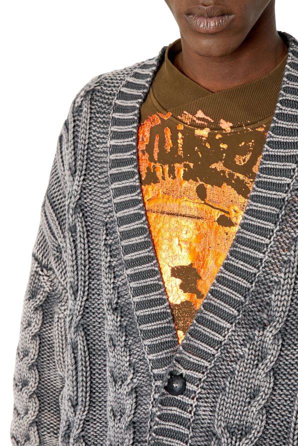 Diesel к-елиндо мъже FTRH4D114 облекло сиво