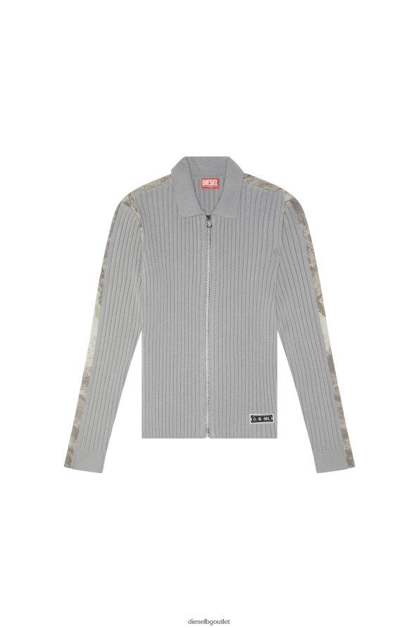 Diesel к-липси мъже FTRH4D94 облекло сиво