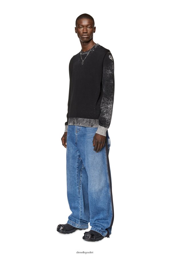 Diesel k-larence-b мъже FTRH4D92 облекло черен