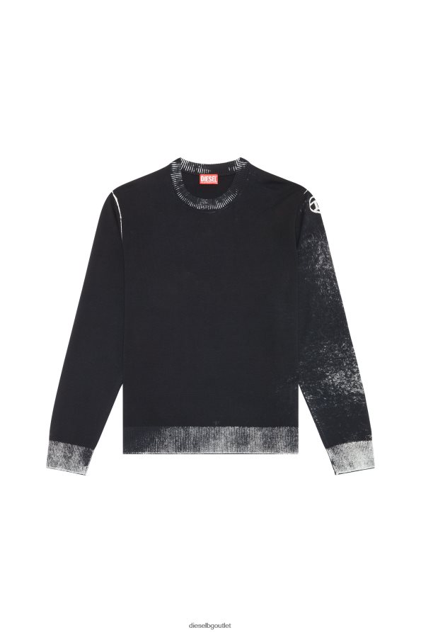 Diesel k-larence-b мъже FTRH4D92 облекло черен