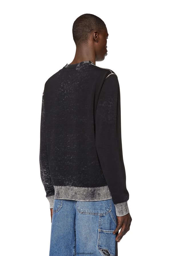 Diesel k-larence-b мъже FTRH4D92 облекло черен