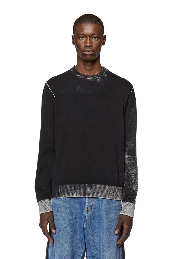 Diesel k-larence-b мъже FTRH4D92 облекло черен