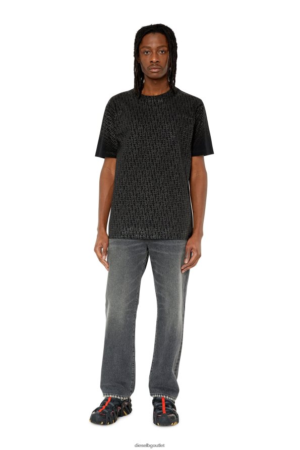 Diesel т-само-моно мъже FTRH4D188 облекло черен