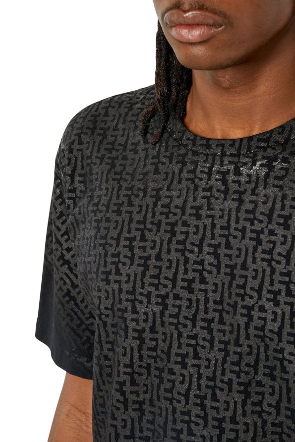 Diesel т-само-моно мъже FTRH4D188 облекло черен