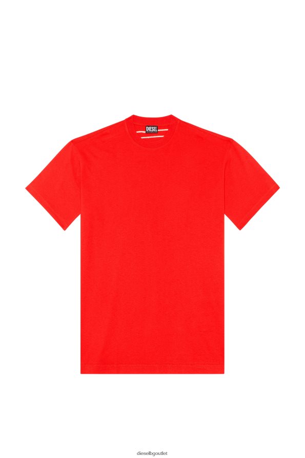 Diesel т-боги-меговал мъже FTRH4D192 облекло червен