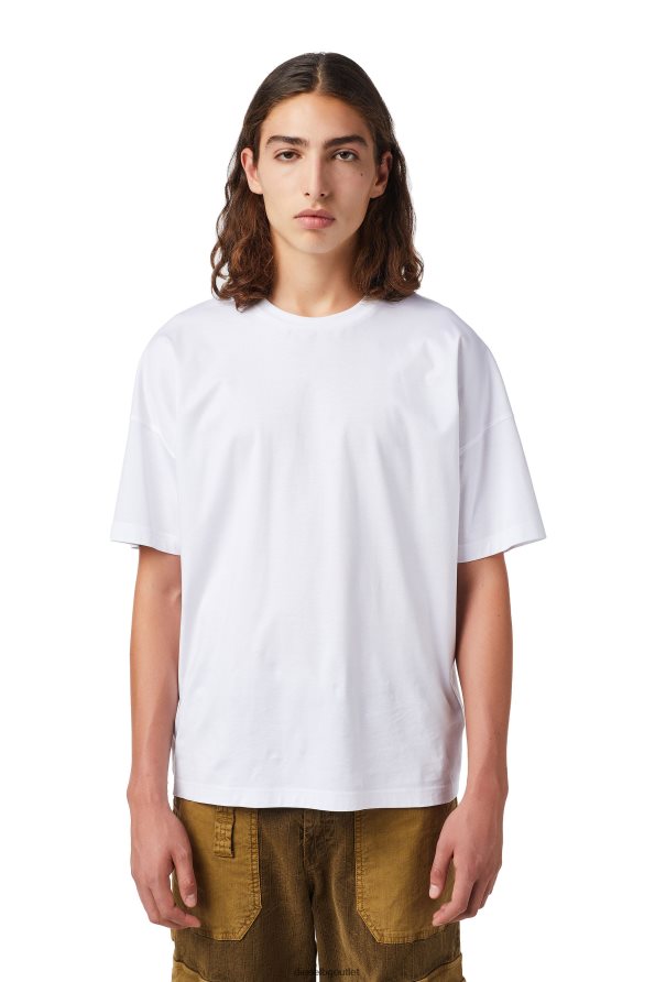 Diesel т-криби мъже FTRH4D194 облекло бяло