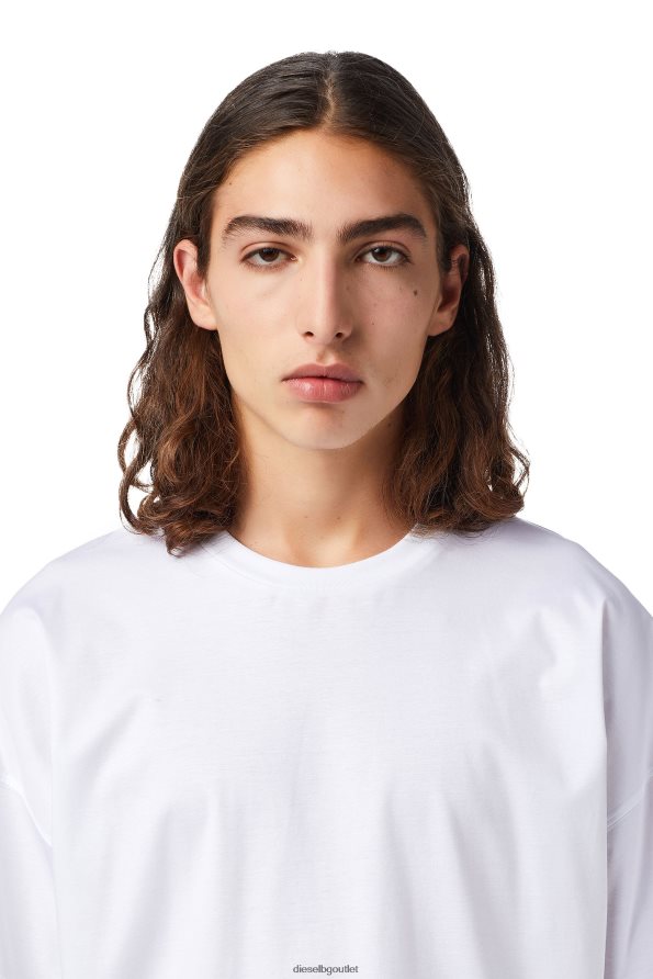 Diesel т-криби мъже FTRH4D194 облекло бяло