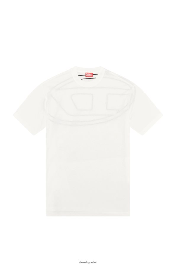 Diesel т-боги-меговал-д мъже FTRH4D257 облекло бяло