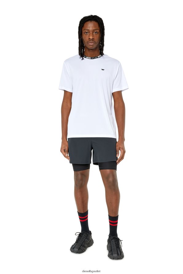 Diesel amtee-alix-wt34 мъже FTRH4D211 облекло бяло