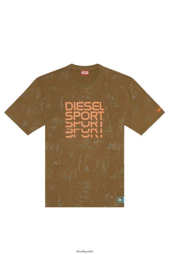 Diesel amtee-duncan-ht16 мъже FTRH4D214 облекло кафяво