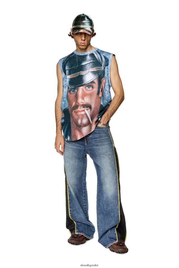 Diesel pr-t-bisco-longer мъже FTRH4D255 облекло лазурен