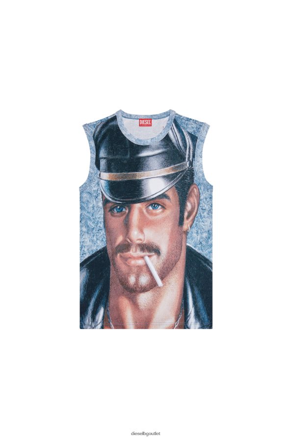 Diesel pr-t-bisco-longer мъже FTRH4D255 облекло лазурен