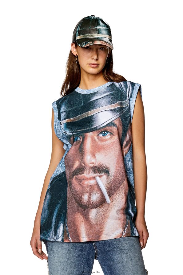 Diesel pr-t-bisco-longer мъже FTRH4D255 облекло лазурен