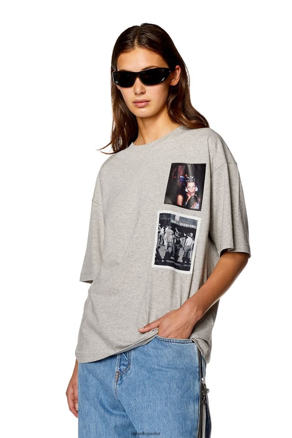 Diesel pr-t-nlabel-23 мъже FTRH4D251 облекло сиво