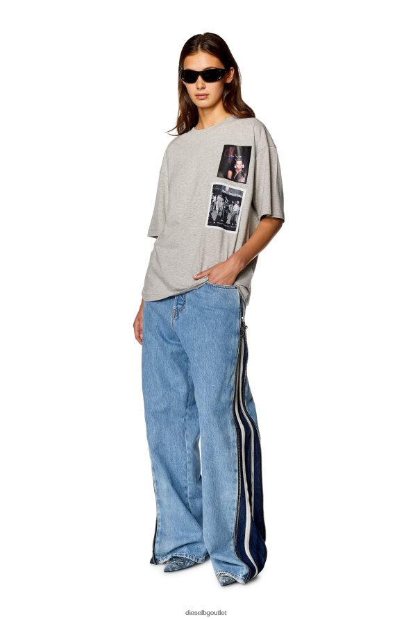 Diesel pr-t-nlabel-23 мъже FTRH4D251 облекло сиво