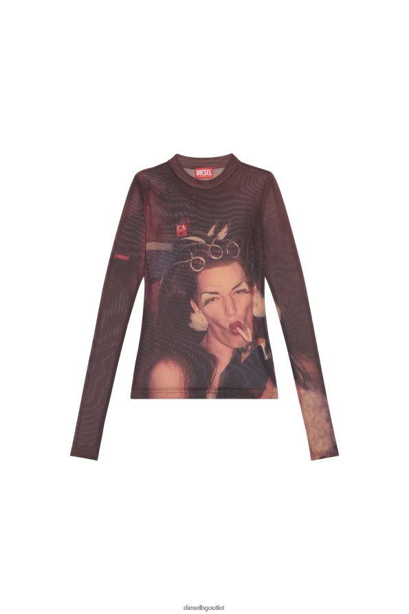 Diesel pr-t-sielar-дълъг мъже FTRH4D254 облекло виолетово